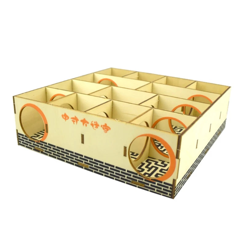 Hamster Maze Wooden Tube