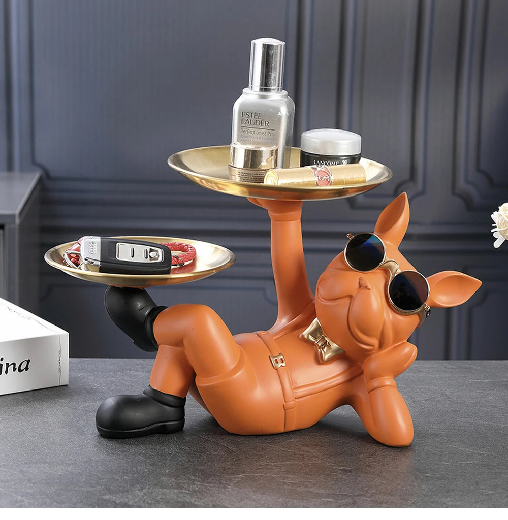 Bulldog Animal Figurines