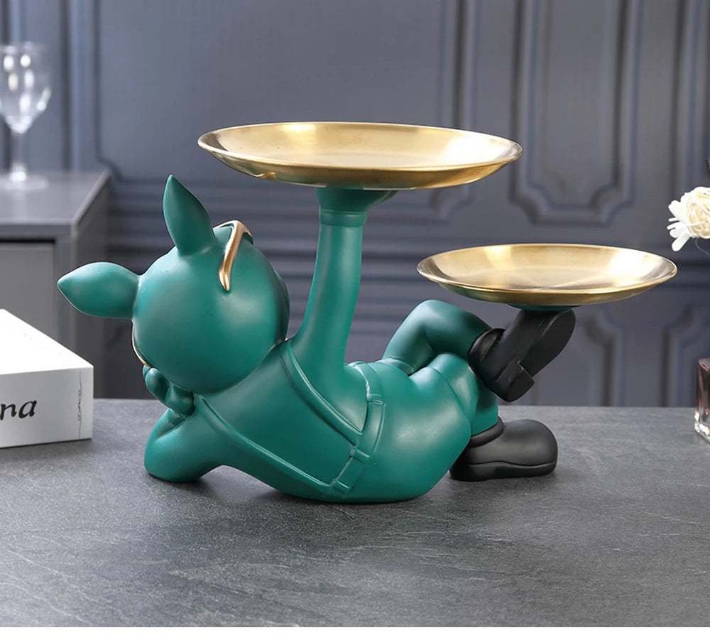 Bulldog Animal Figurines