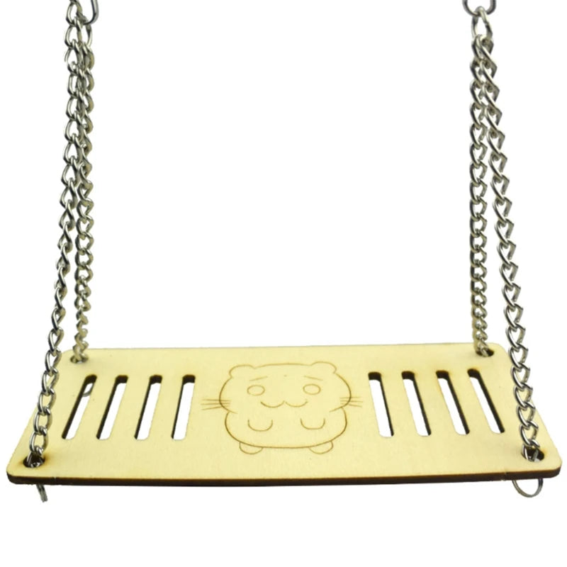 Hamster Maze Wooden Tube