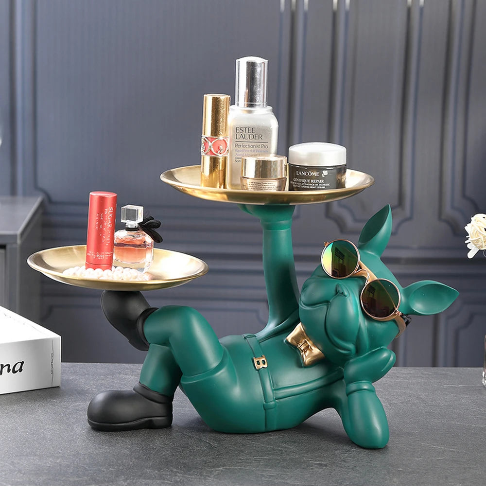 Bulldog Animal Figurines