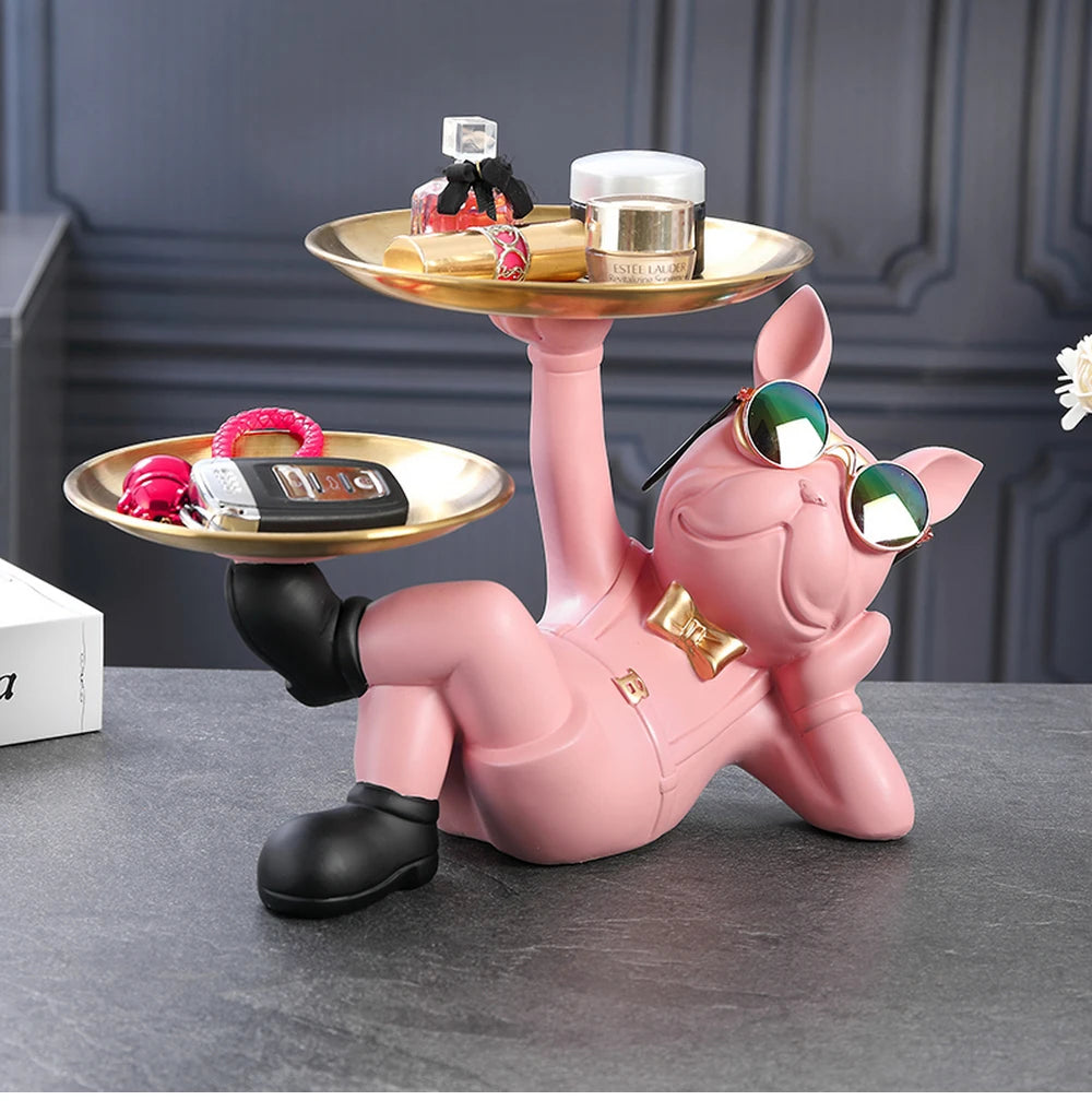 Bulldog Animal Figurines