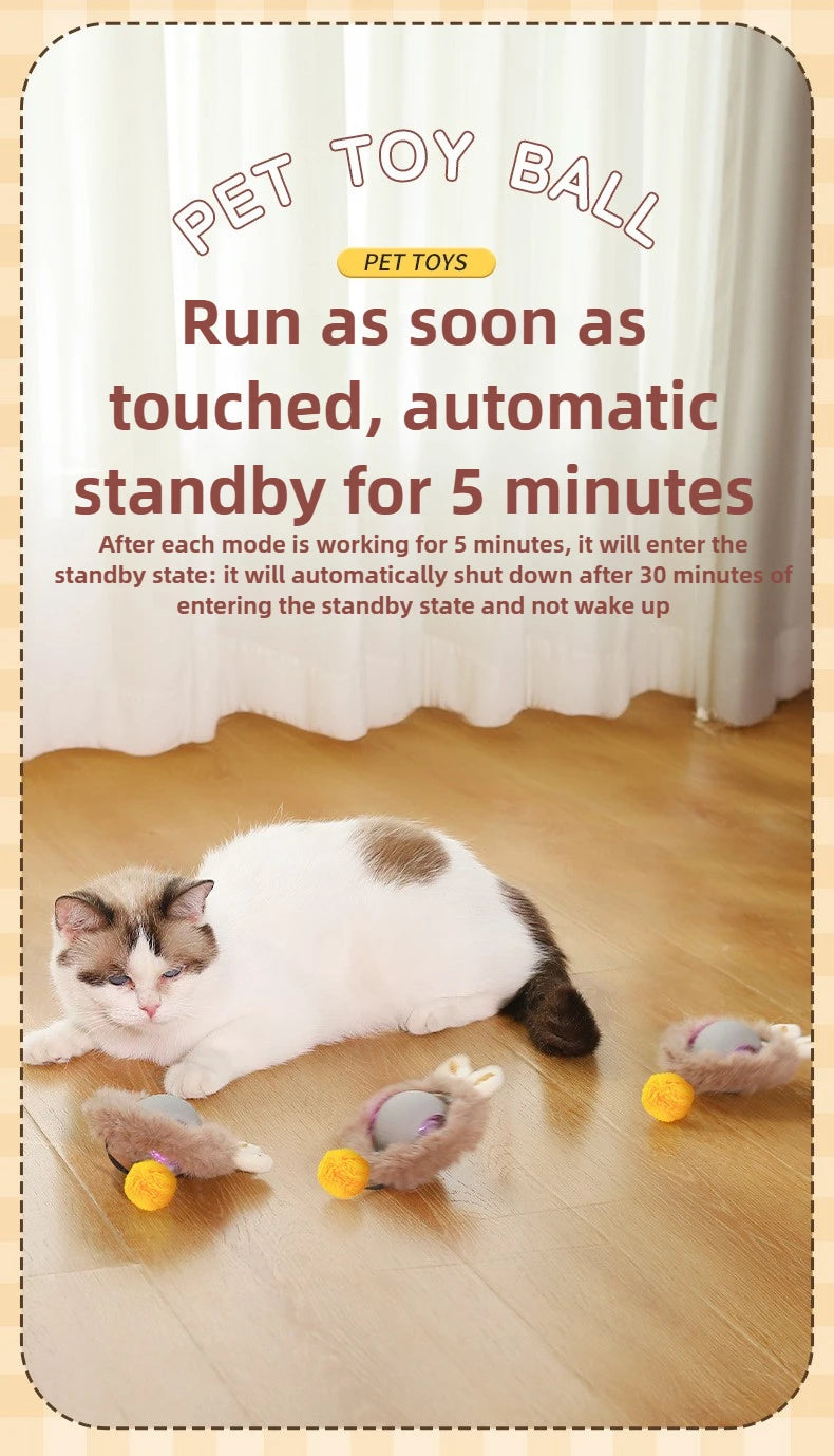 Cat/Dog Interactive Ball Toy Automatic