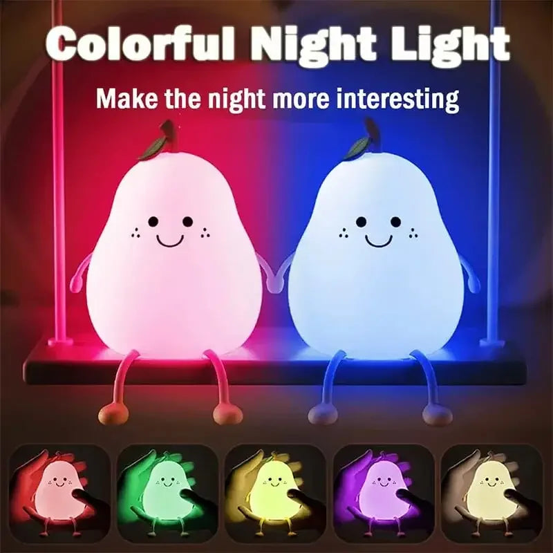 Soft Silicone Night Light - USB Rechargeable