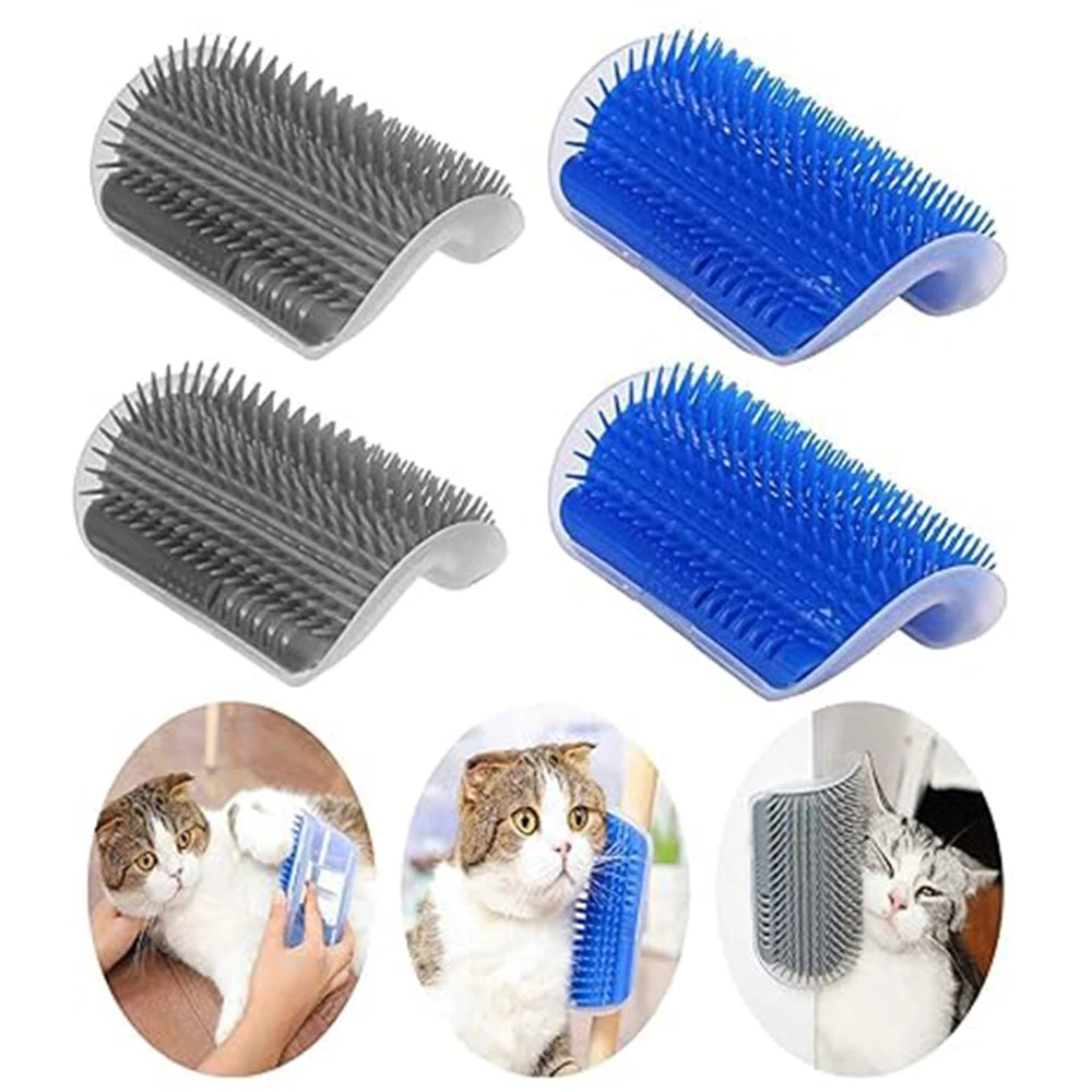 Cat Brush Toy with Catnip