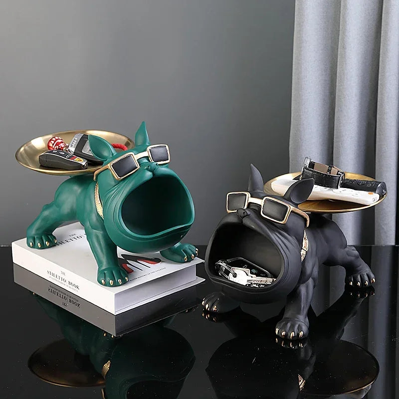 Home Décor Bulldog Figurine Dog Statue