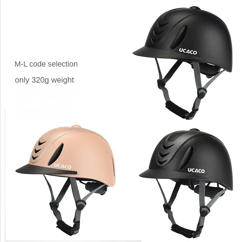 Ultralight Adults/Children's Equestrian Helmet