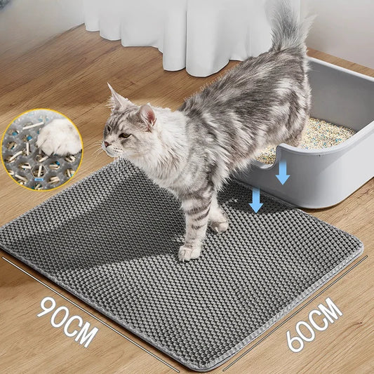 Large Waterproof Cat Litter Mat