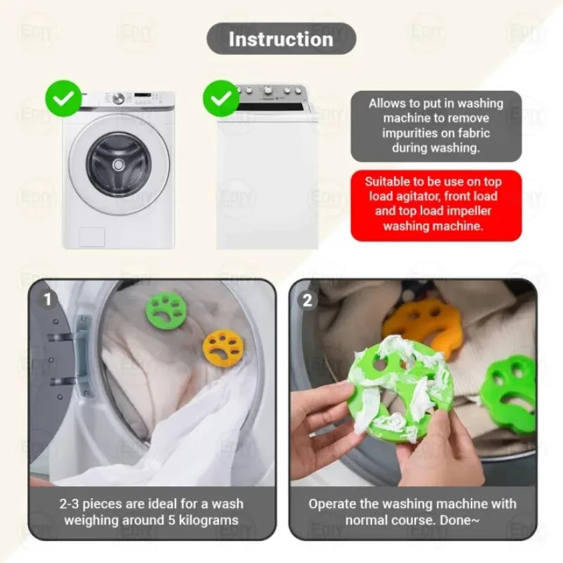 Soft Silicone Pet Hair Remover