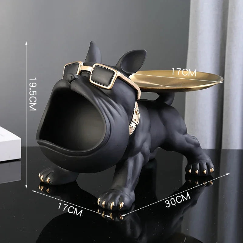 Home Décor Bulldog Figurine Dog Statue
