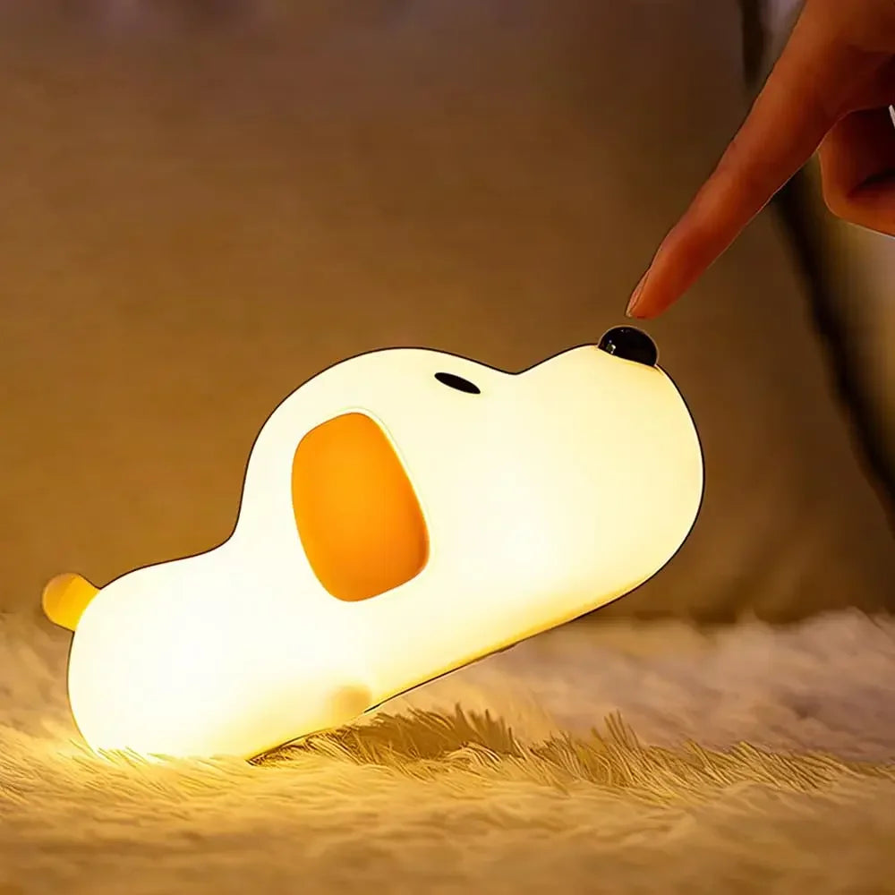 Cute Animal - shape Silicone Night Light