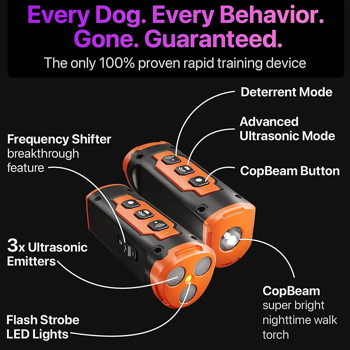 Pet Dog Repeller Ultrasonic