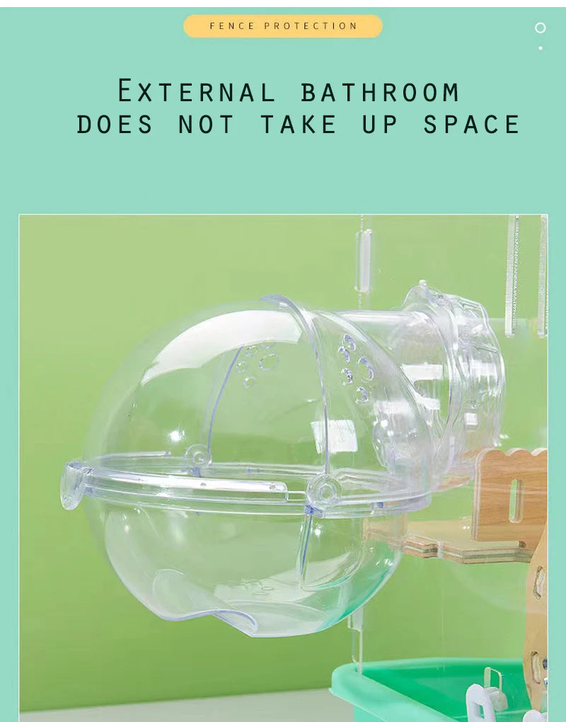 Acrylic Hamster House Cage