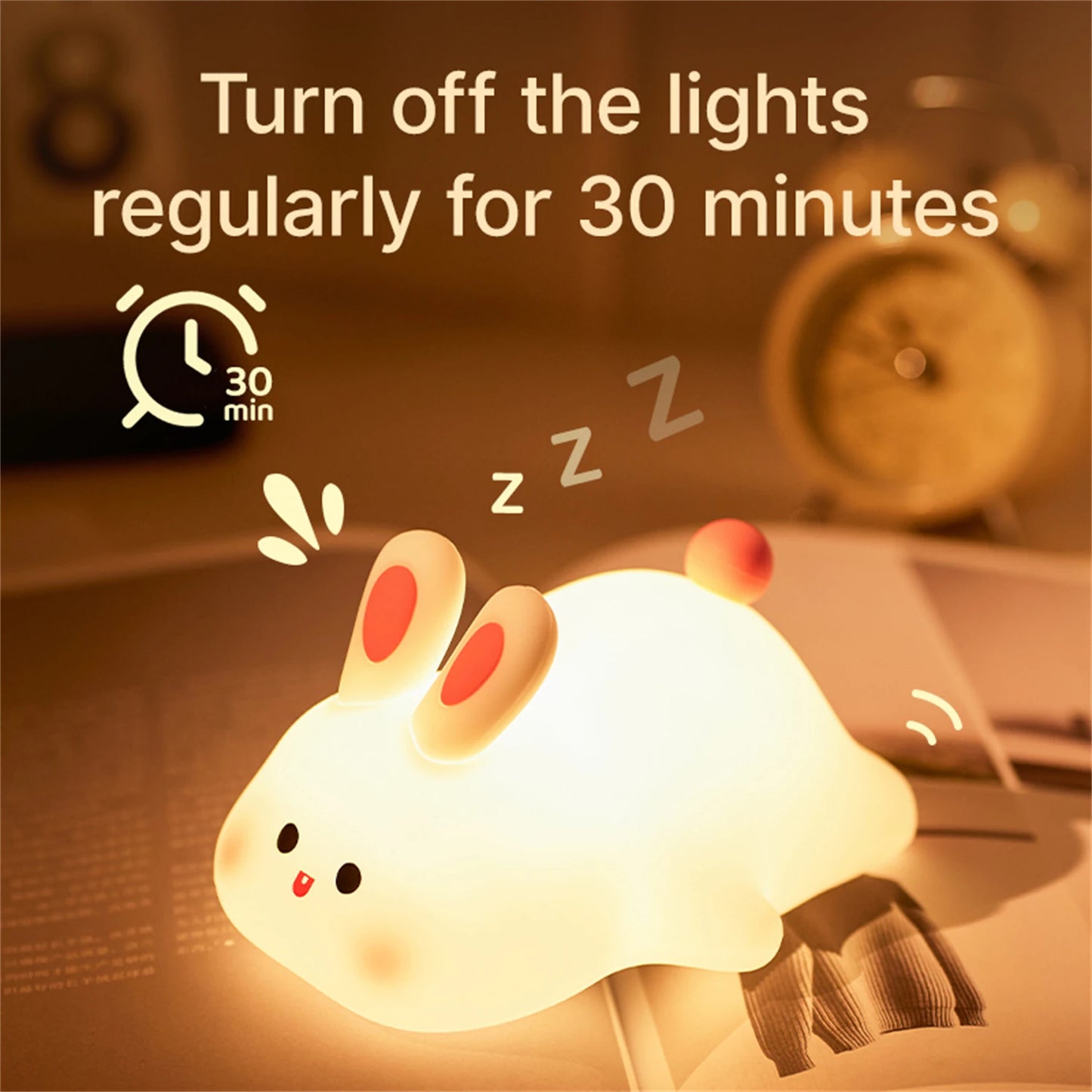 Cute Axolotl Night Light