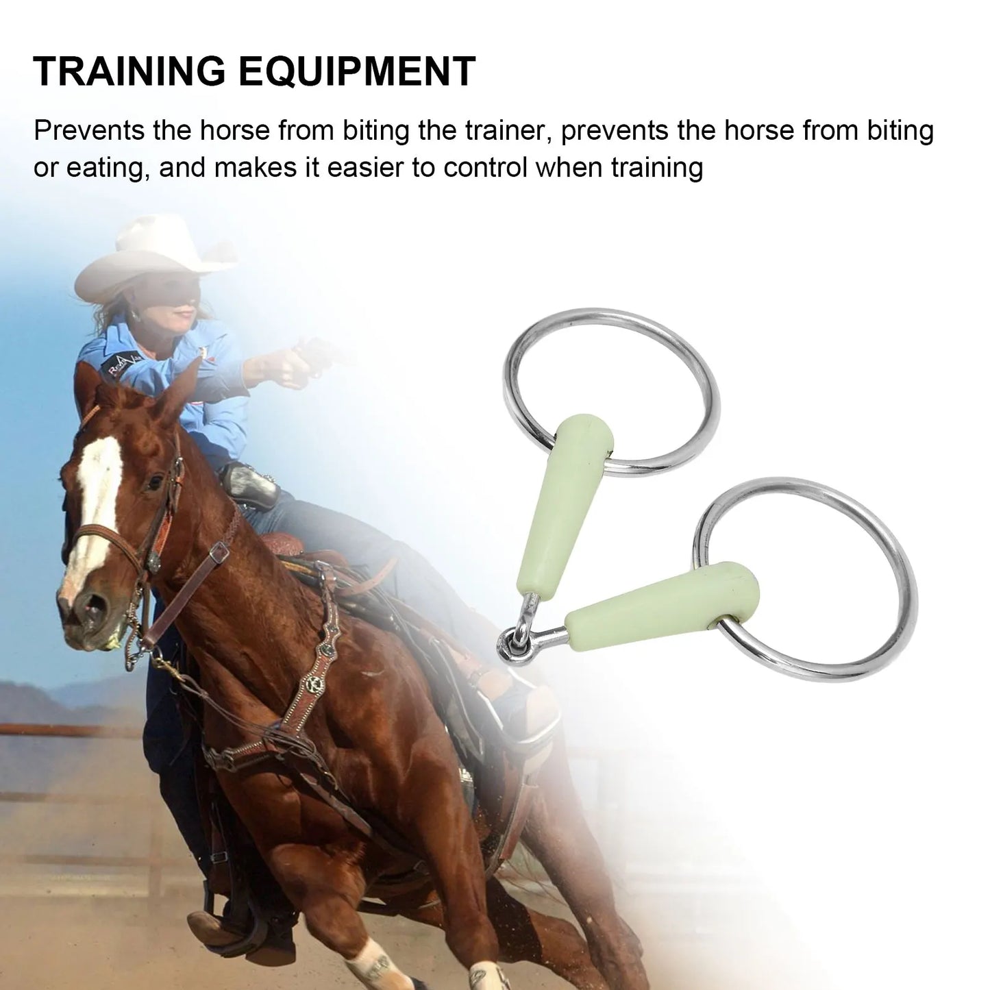 Horse Snaffle Bit Rubber