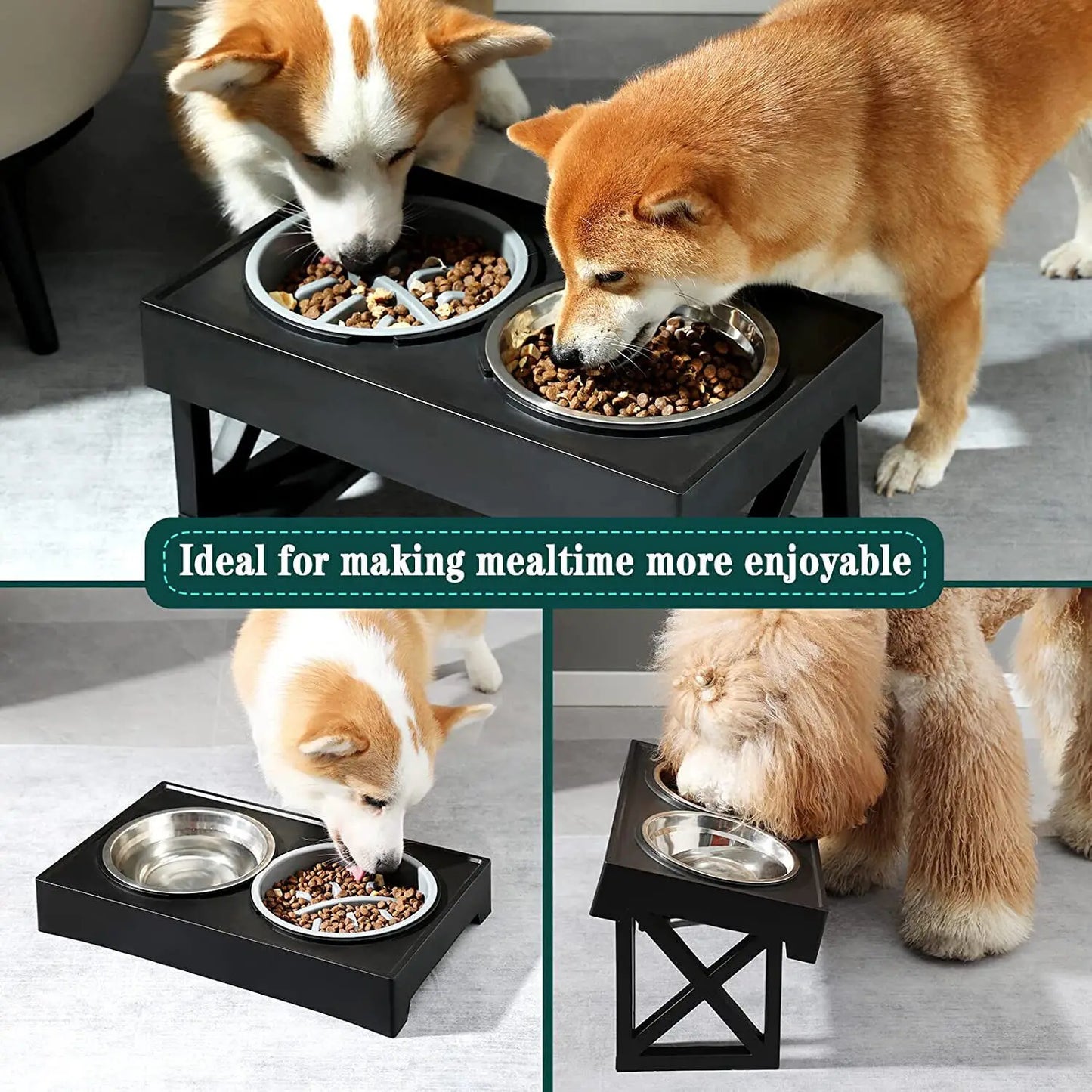 Raised Pet Bowls