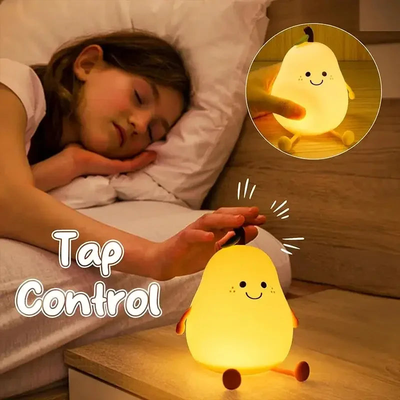 Soft Silicone Night Light - USB Rechargeable