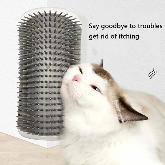 Cat Brush Toy with Catnip