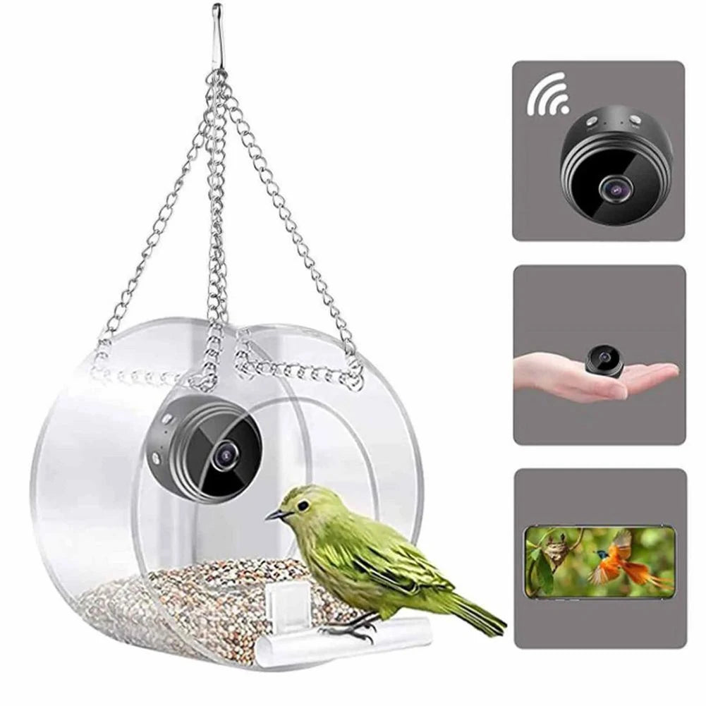 Smart Bird House Pet Feeder