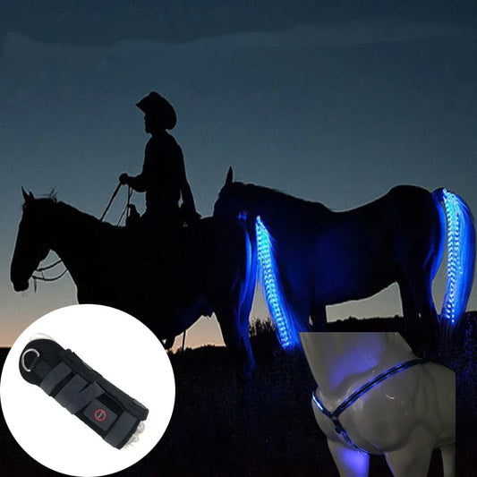 100 CM Long LED Horse Riding Tails Decoration