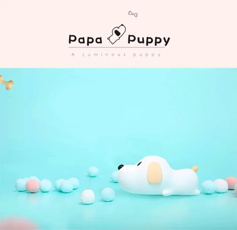 Cute Animal - shape Silicone Night Light