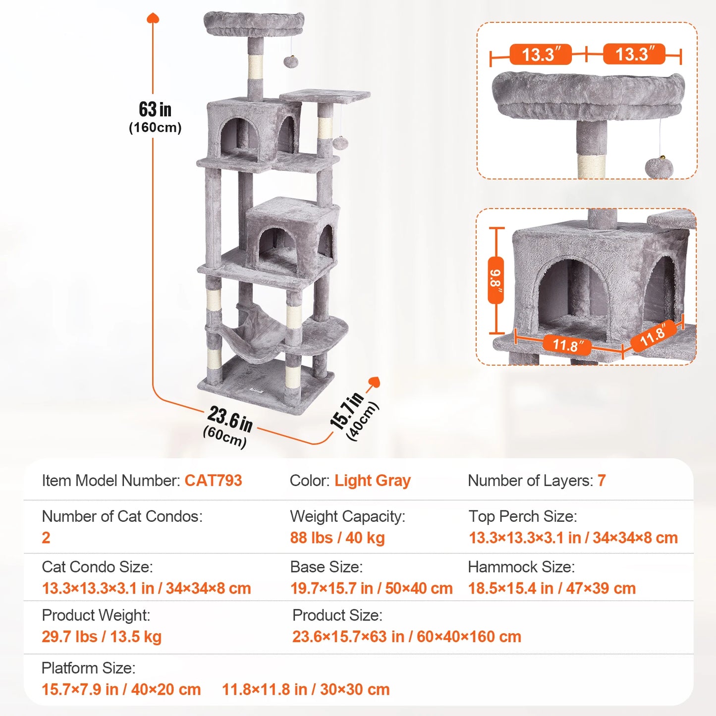 Cat Tree for Indoor