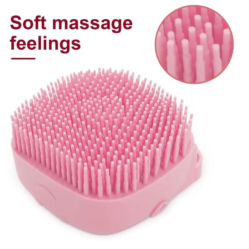 Pet Bath Brush with Soap