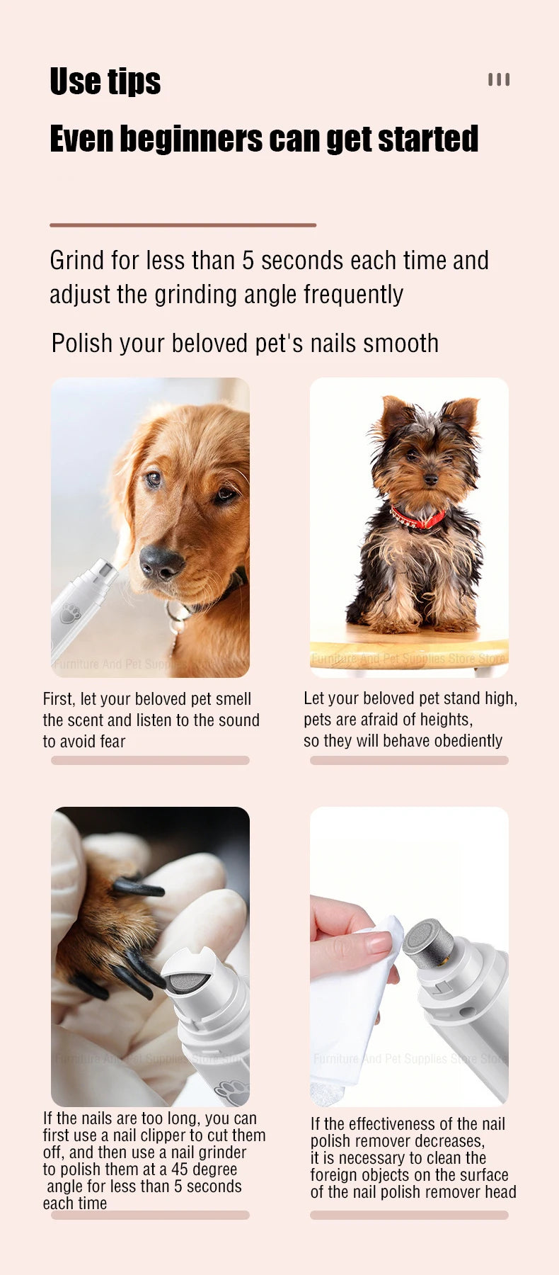 Electric Dog Nail Grinder