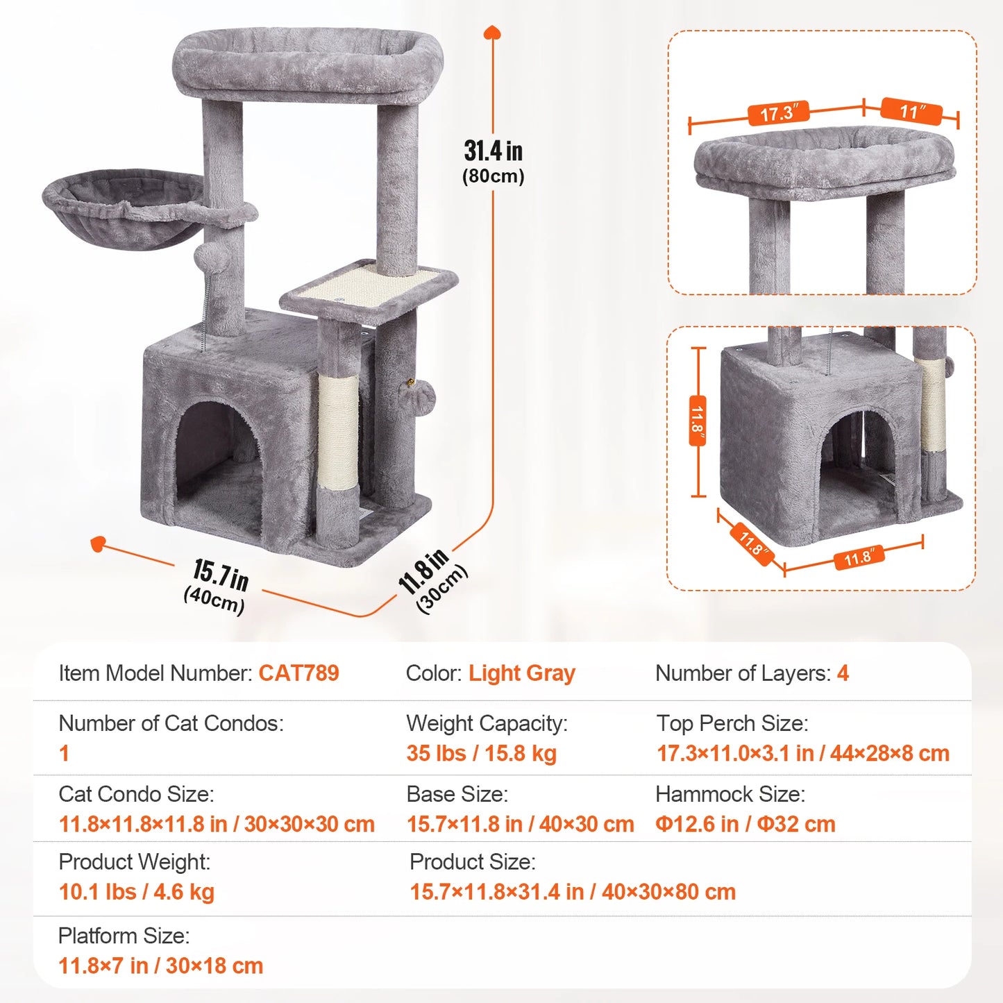 Cat Tree for Indoor
