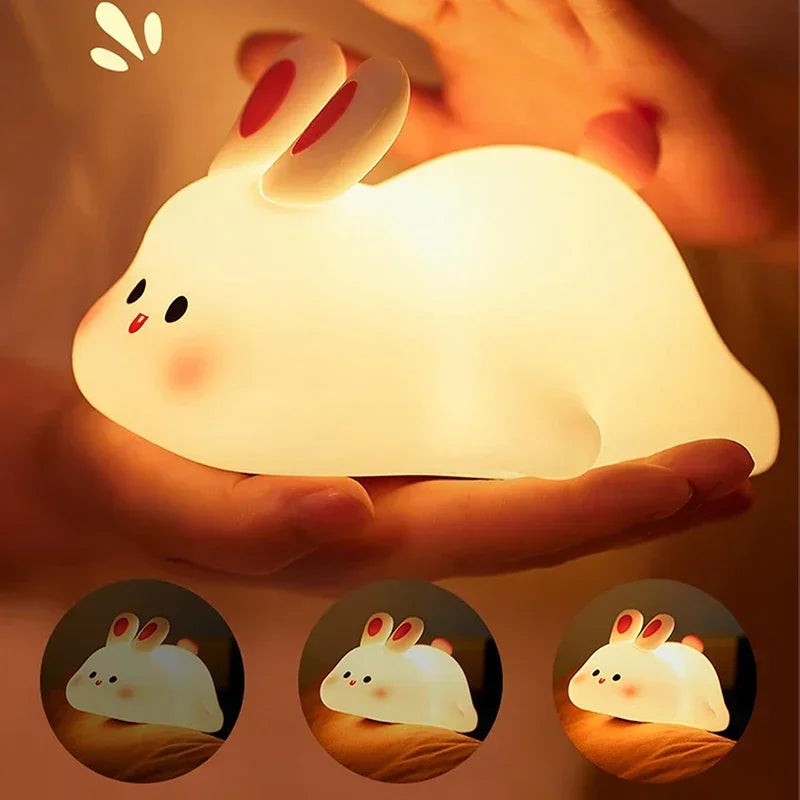 Soft Silicone Night Light - USB Rechargeable