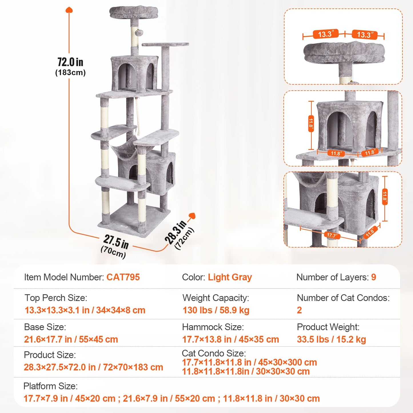 Cat Tree for Indoor
