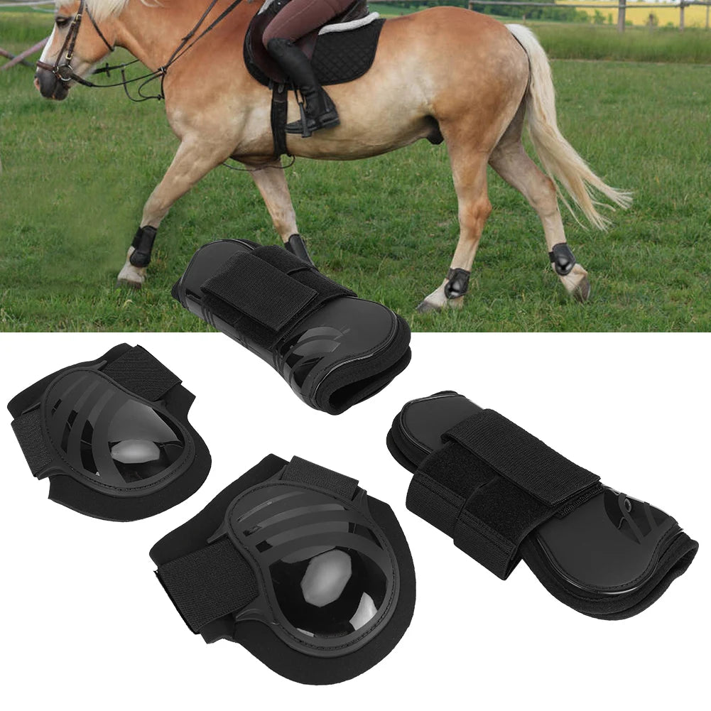 2 Pair Elastic Horse Boot
