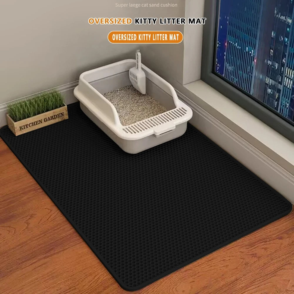 Large Waterproof Cat Litter Mat
