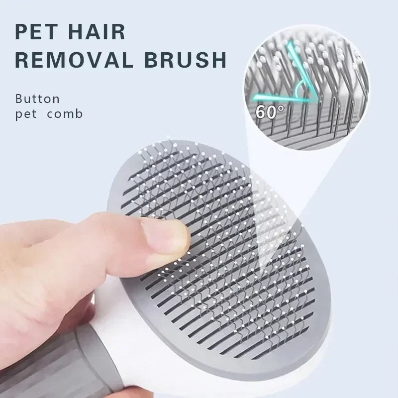 Dog/Cat Brush Self Cleaning