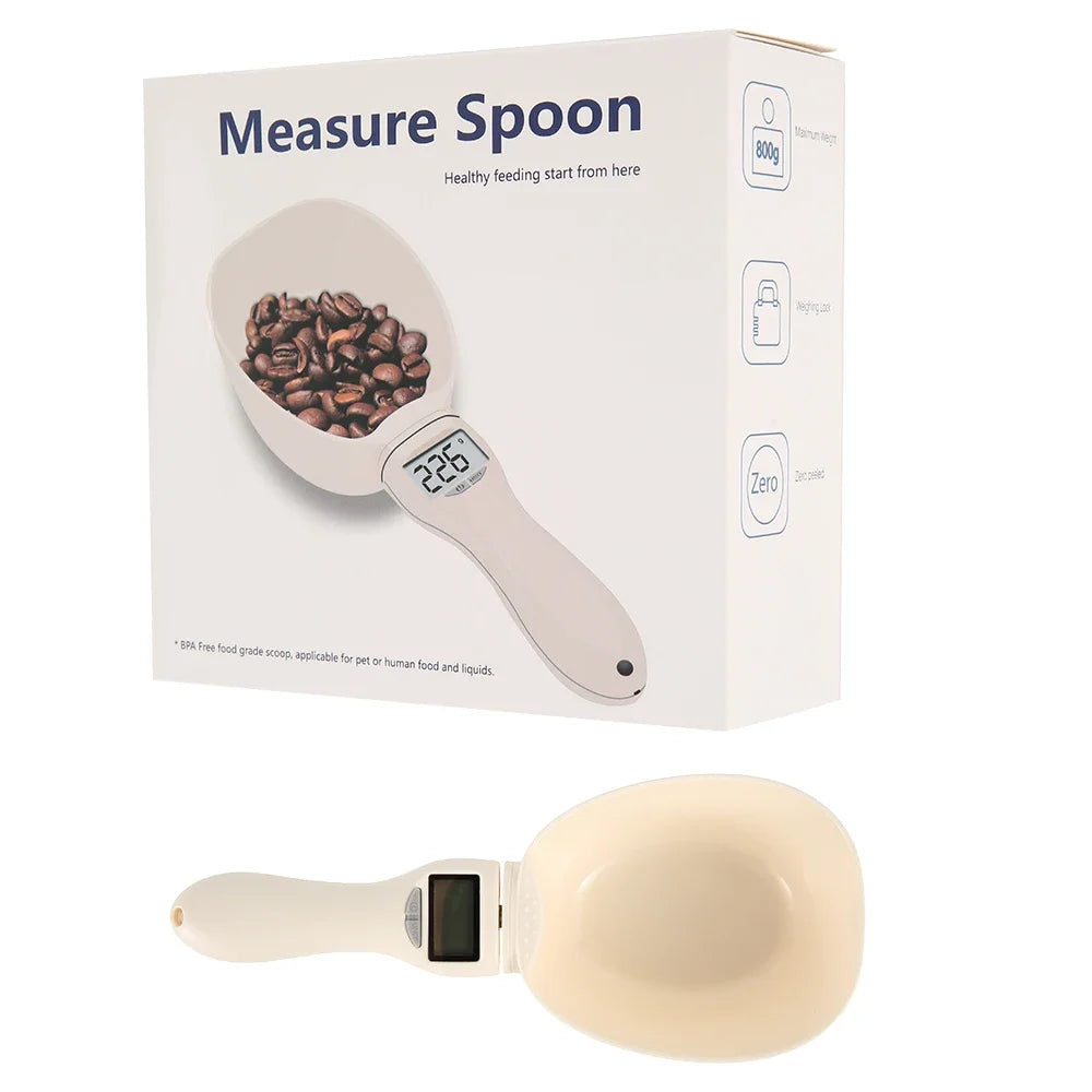 Pet Food Measuring Scoop Scale