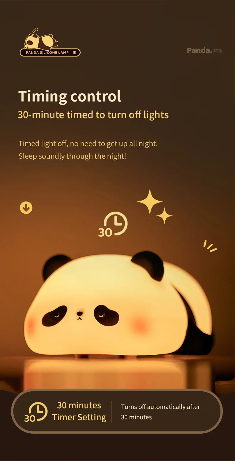 Cute Animal - shape Silicone Night Light