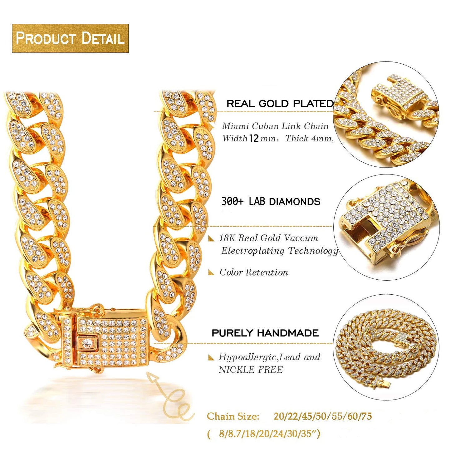 Luxury Gold Dog Chain
