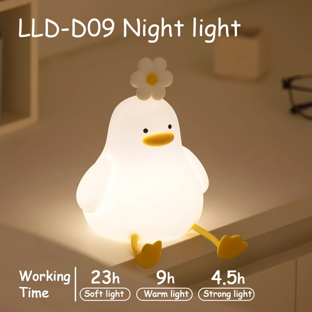Cute Axolotl Night Light