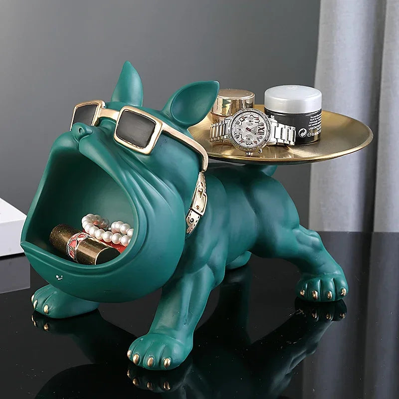 Home Décor Bulldog Figurine Dog Statue
