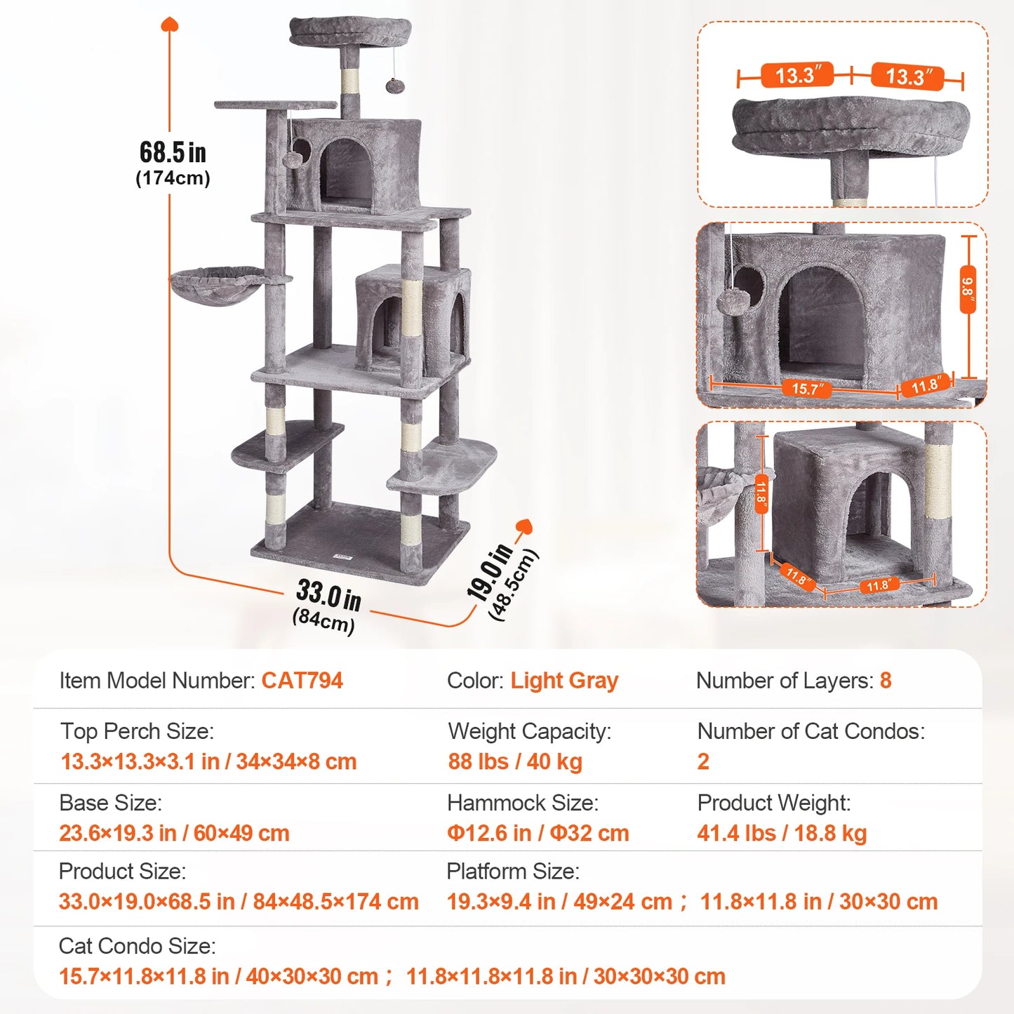 Cat Tree for Indoor