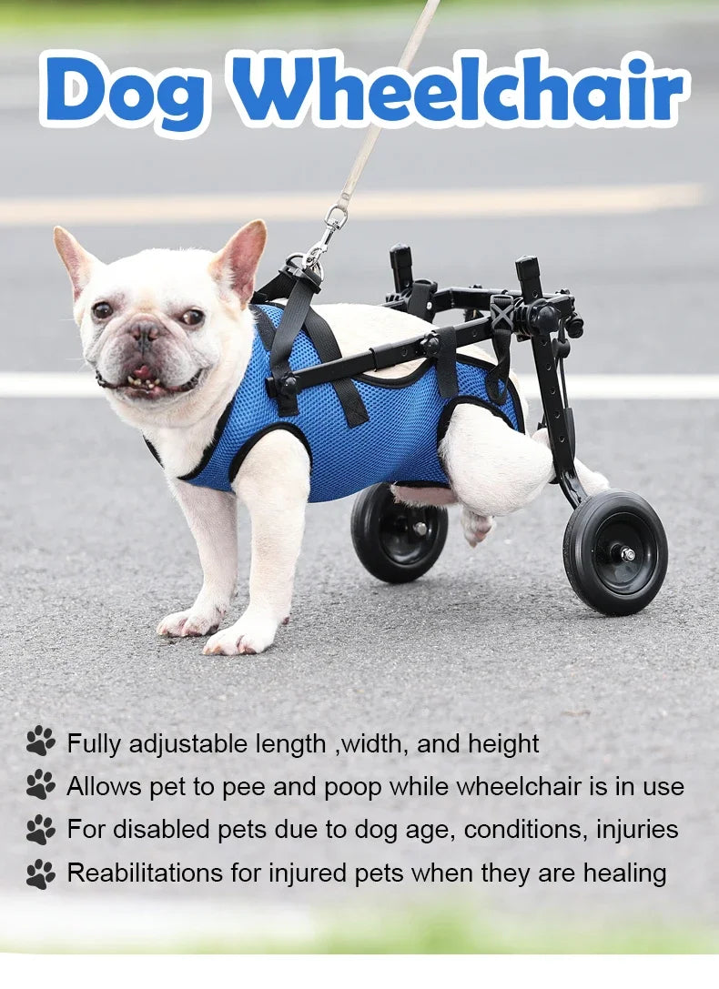 Pet Wheelchair Cart Adjustable