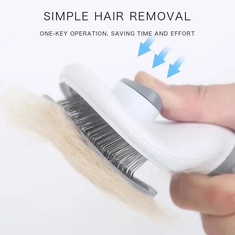 Dog/Cat Brush Self Cleaning