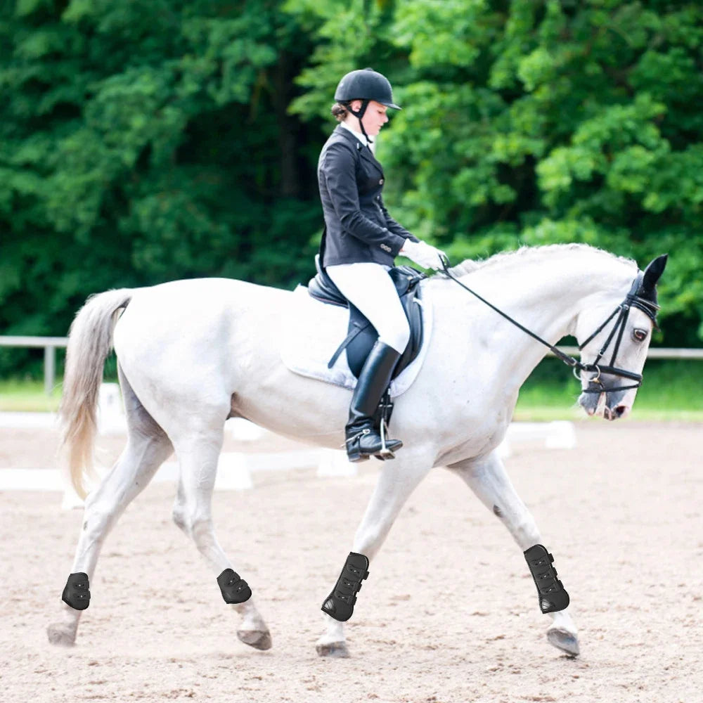 4 Pcs Horse Leg Boots