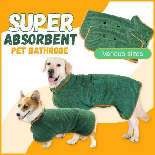 Pet Bathrobe Higly Absorbent