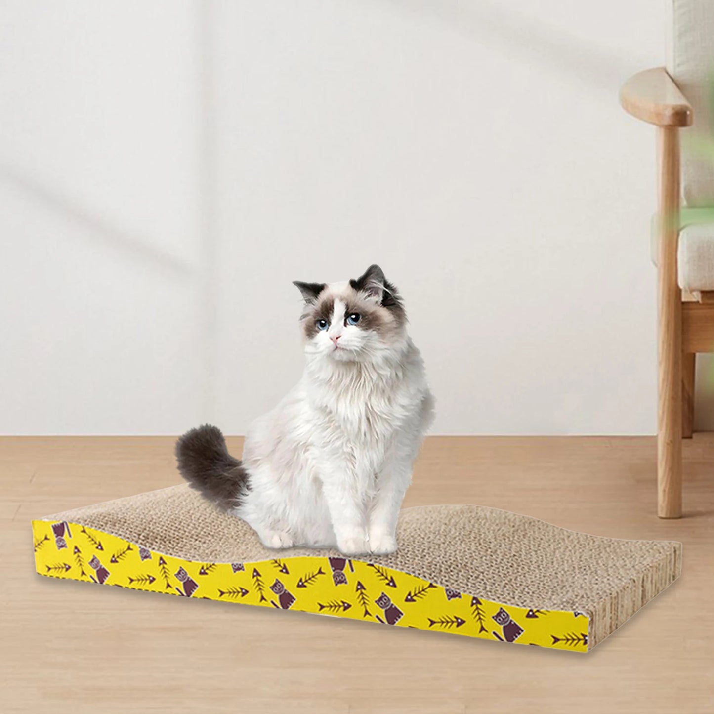 Cat Scratching Board Bed