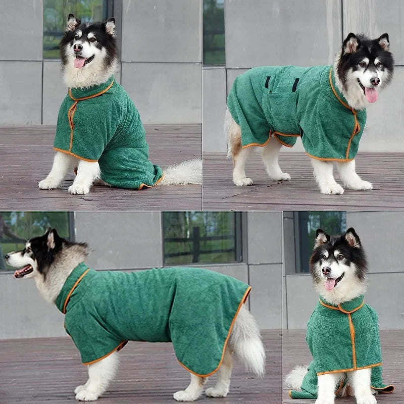 Pet Bathrobe Higly Absorbent