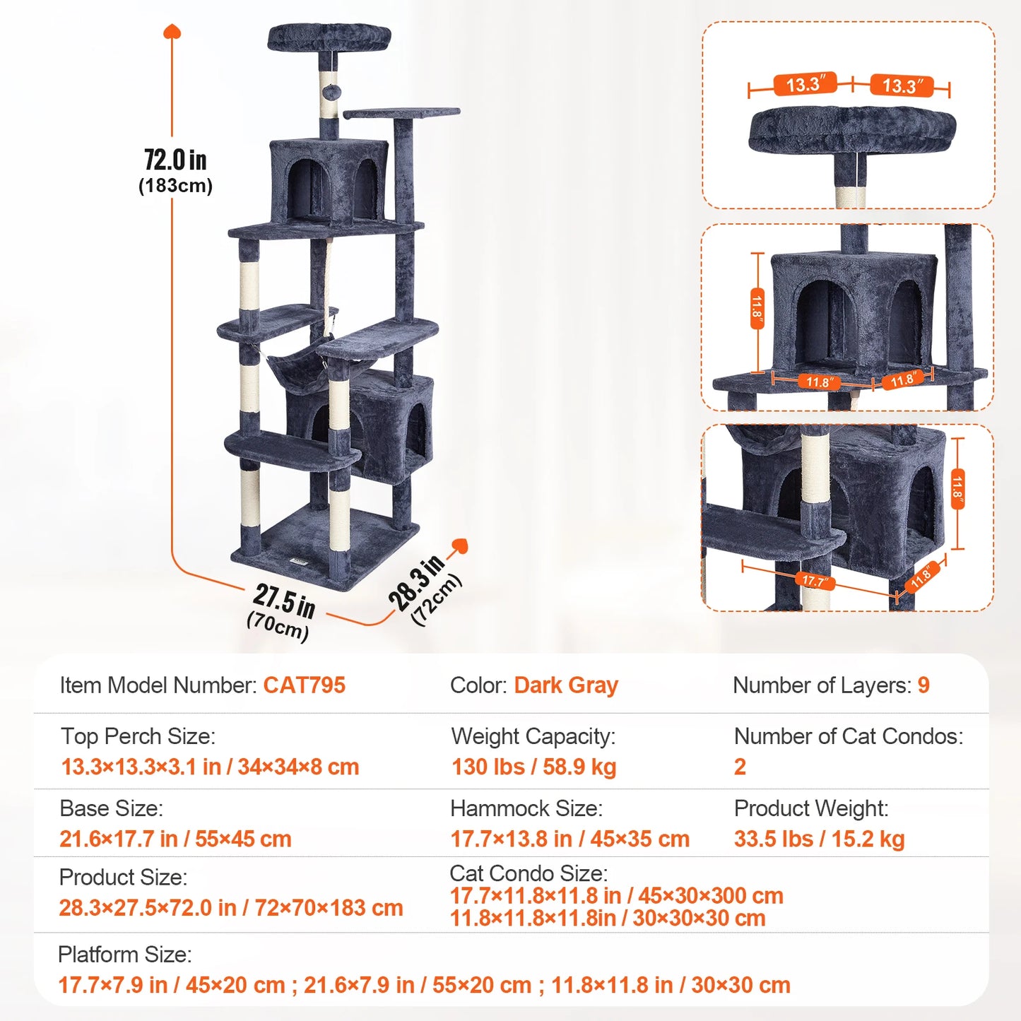 Cat Tree for Indoor
