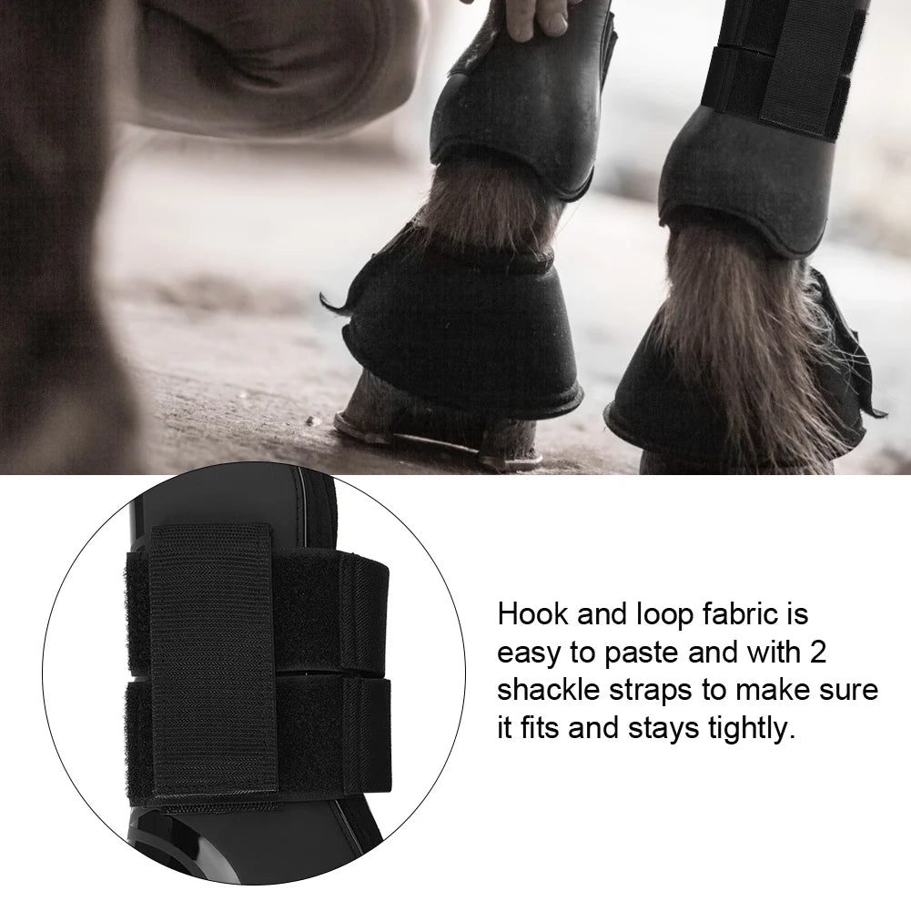 2 Pair Elastic Horse Boot