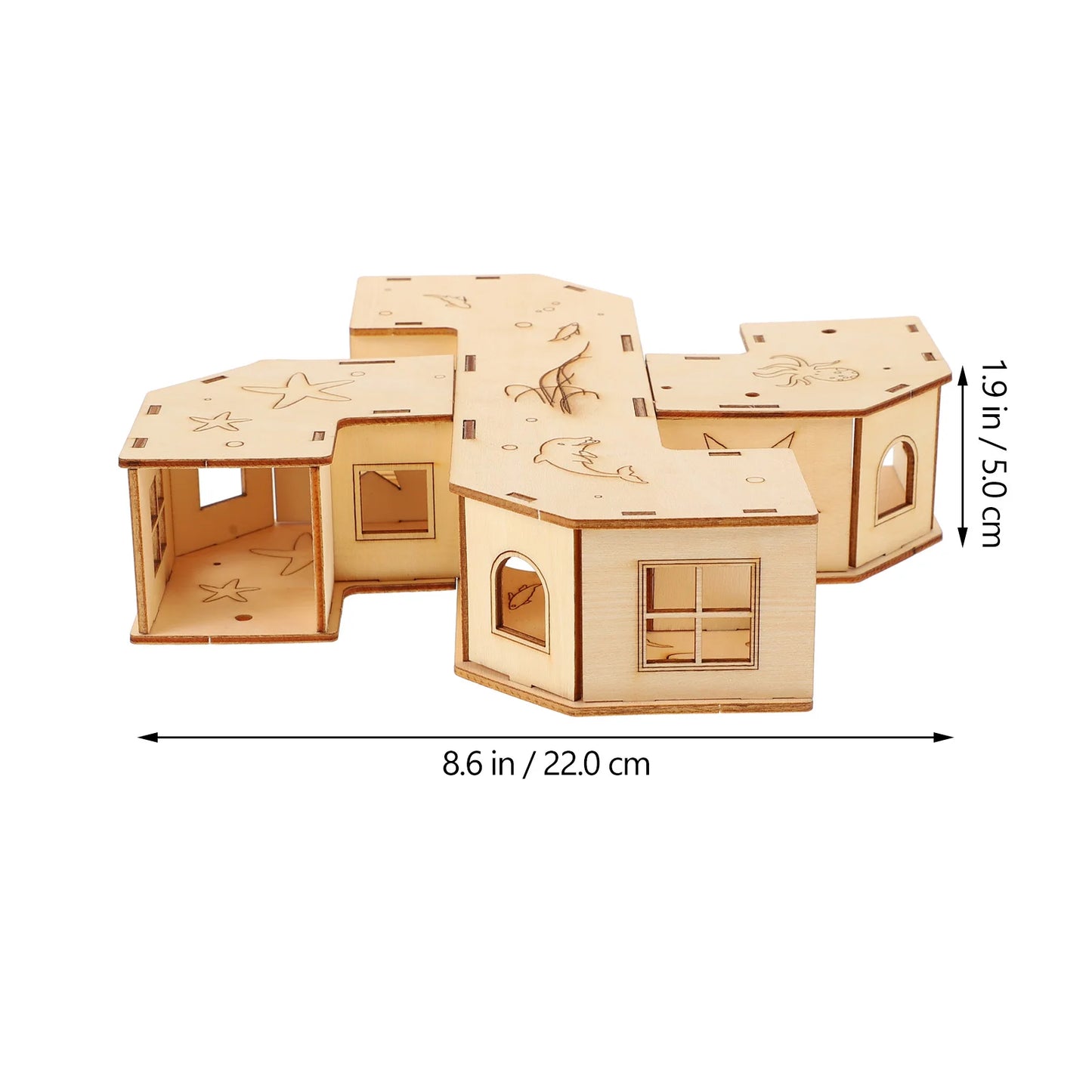 Hamster Toy Tunnel Maze