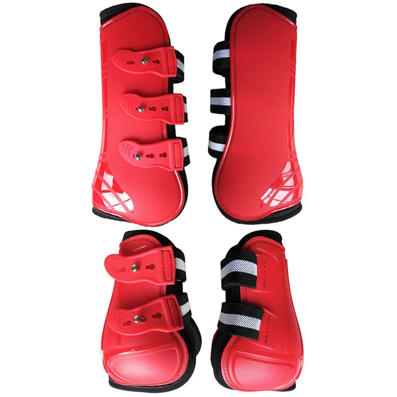 4 Pcs Horse Leg Boots
